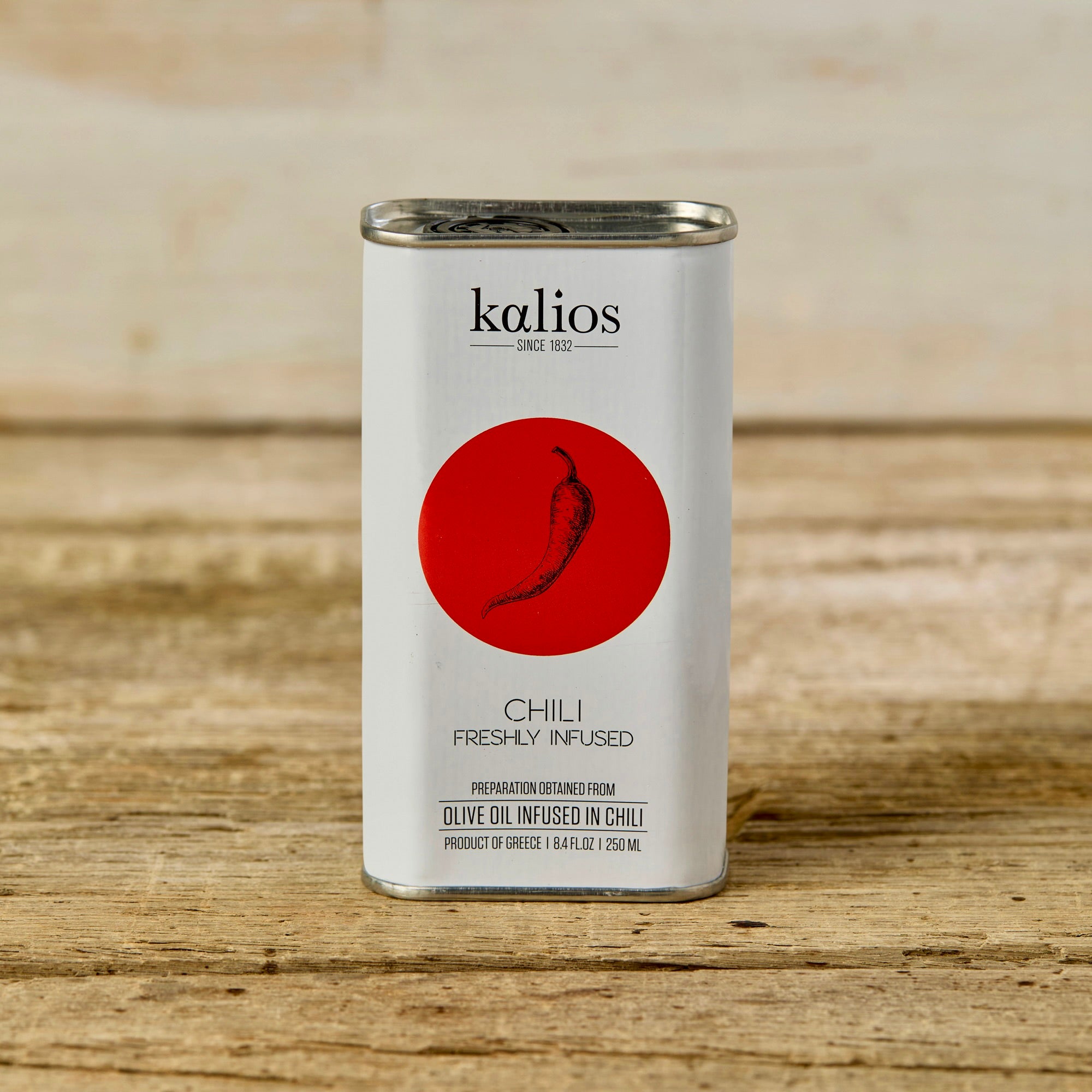 chili infused olive oil by Kalios