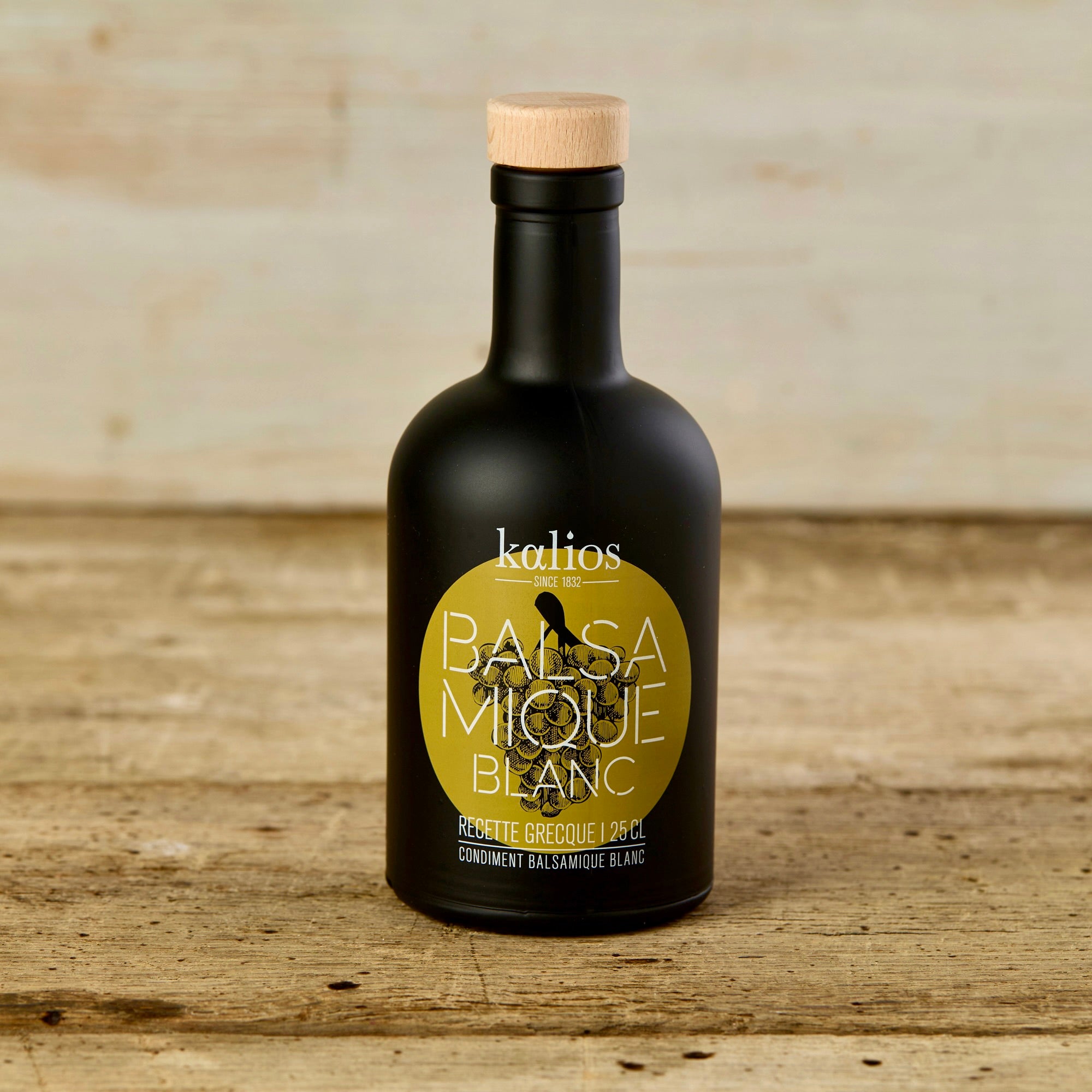 bottle of white balsamic vinegar by kalios