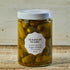 jar of cornichons by maison marc