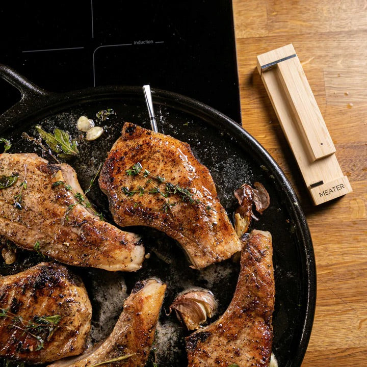 meat with wireless thermometer byt meater