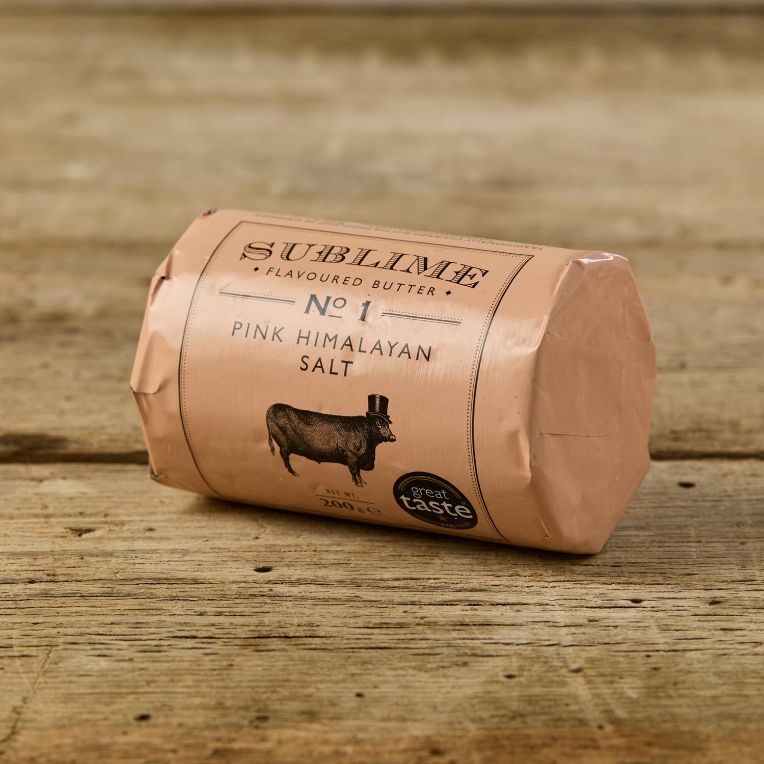 roll of pink himalayan salt by sublime butter