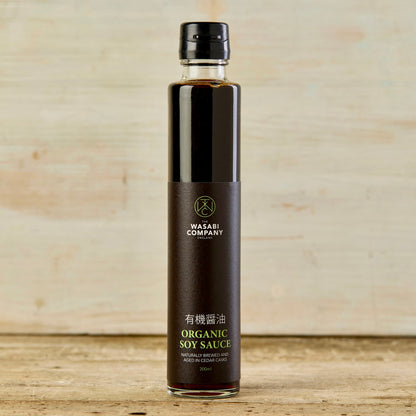organic soy sauce bottle from japan