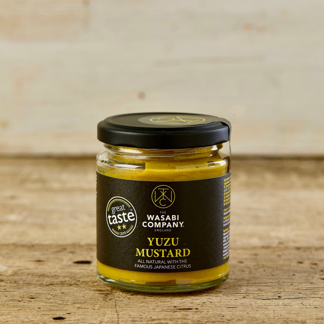 jar of yuzu mustard by the wasabi company