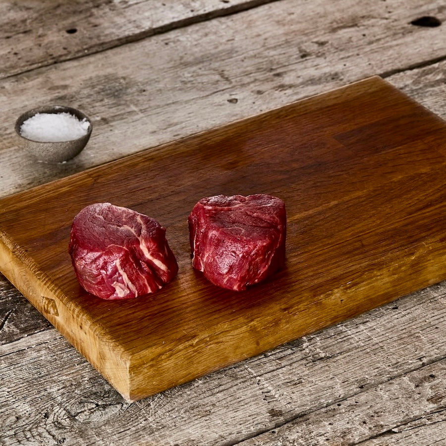 British Beef Fillet Steaks 28 Day Dry-Aged |  ±150g x2