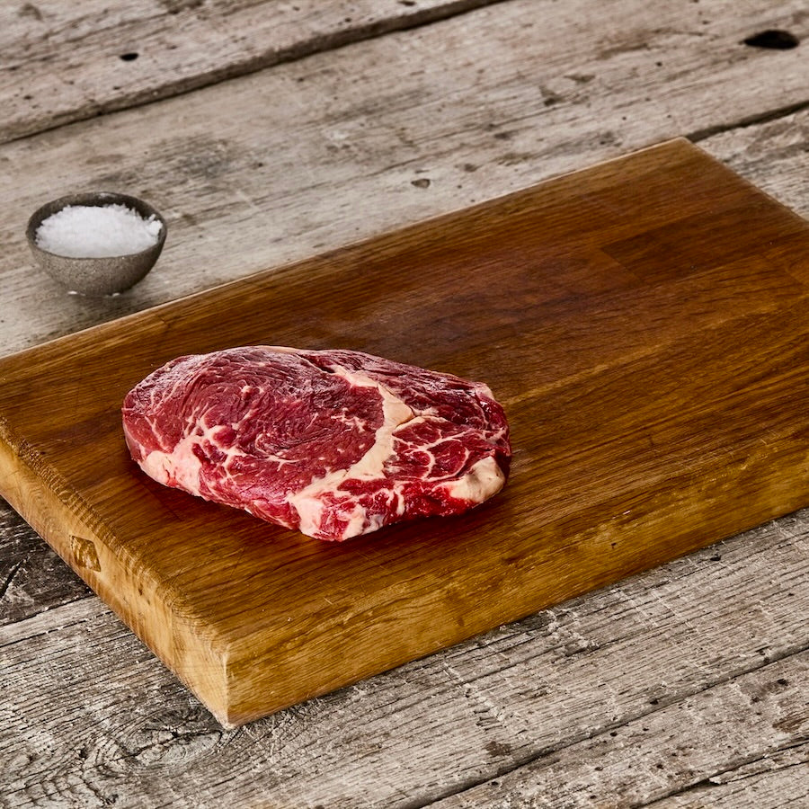 British Beef Ribeye Steak 28 Day Dry-Aged |  ±250g